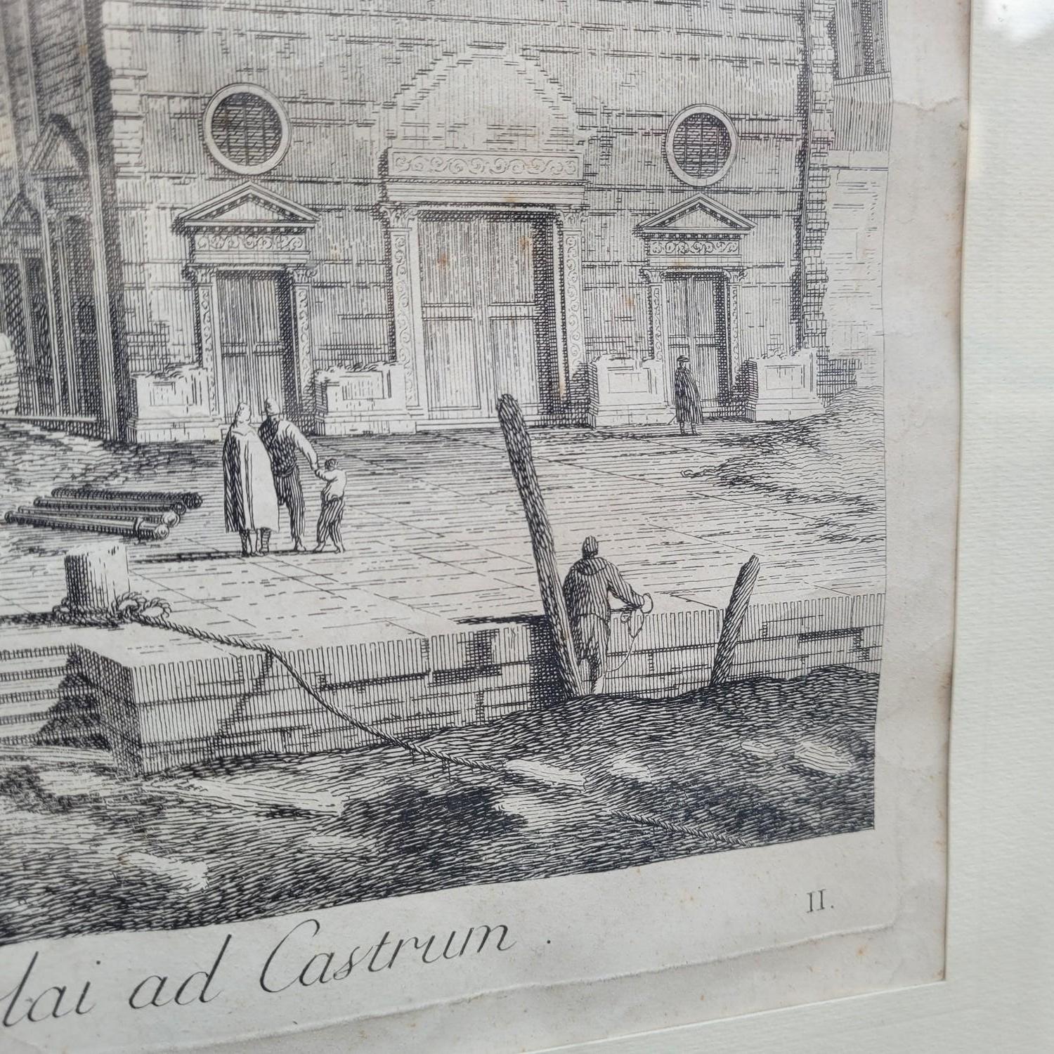 Ansichten von Venedig, nach Vicentini & Canaletto, gerahmte Stiche, 19. im Angebot 8