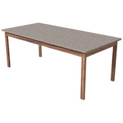Vieyra Dining Table with Viroc top, Contemporary Mexican Design