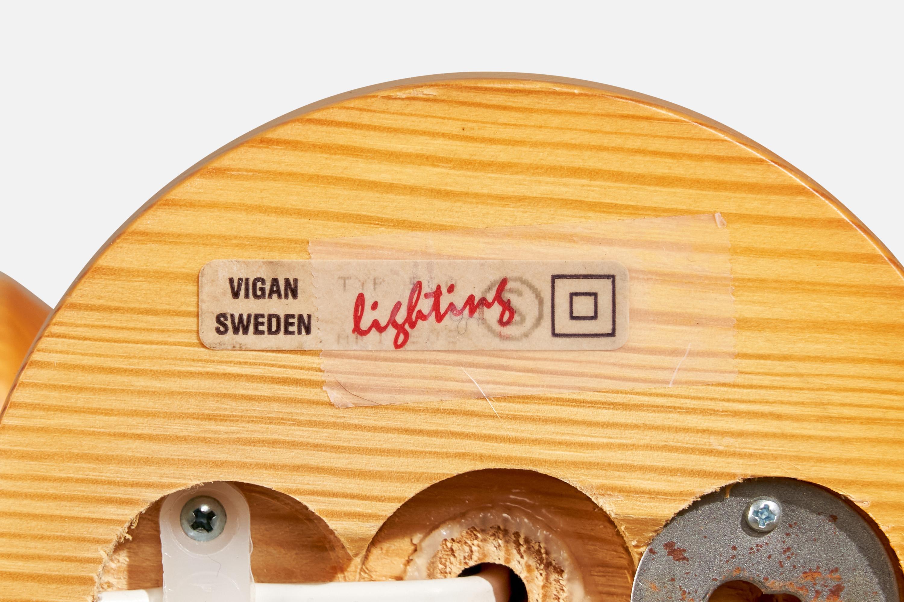 Vigan, Lights, Pin, Fabrice, Suède, années 1980 en vente 3