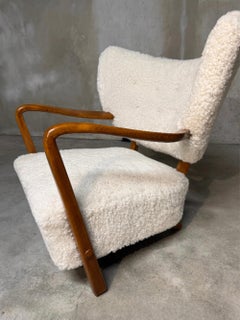 Poltrona di Viggo Boesen per Hos Wulff, Danimarca, anni ’30