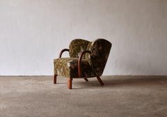 Viggo Boesen attributed Armchair, Slagelse Møbelværk, Denmark 1940s