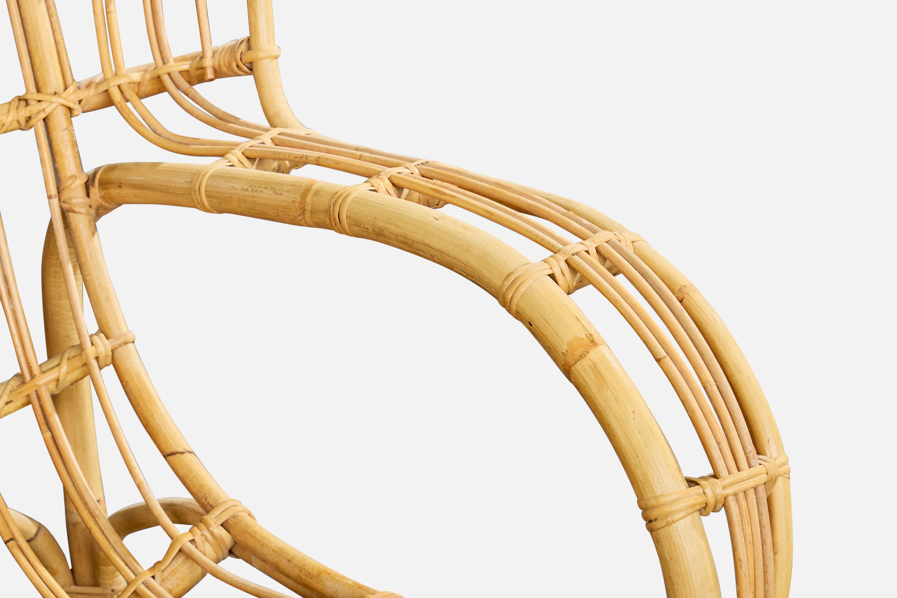 Viggo Boesen Attribution, Sofa, Bamboo, Rattan, Sweden, 1950s en vente 2