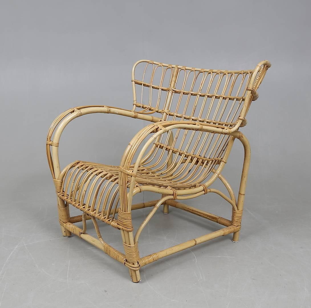 Mid-Century Modern Viggo Boesen Easy Chair, Denmark, 1950s For Sale