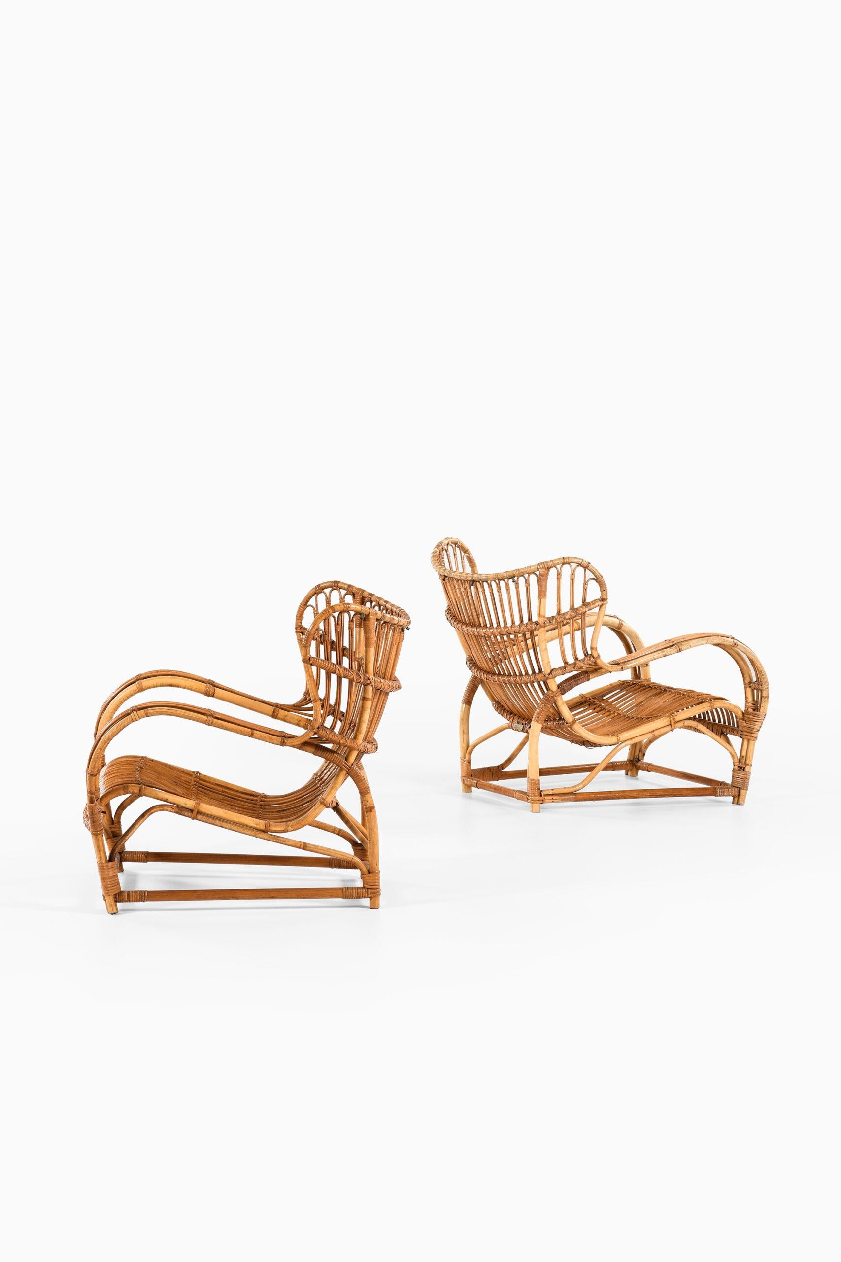 Viggo Boesen Easy Chairs Modell 3440, hergestellt von R. Wengler in Dänemark (Skandinavische Moderne) im Angebot