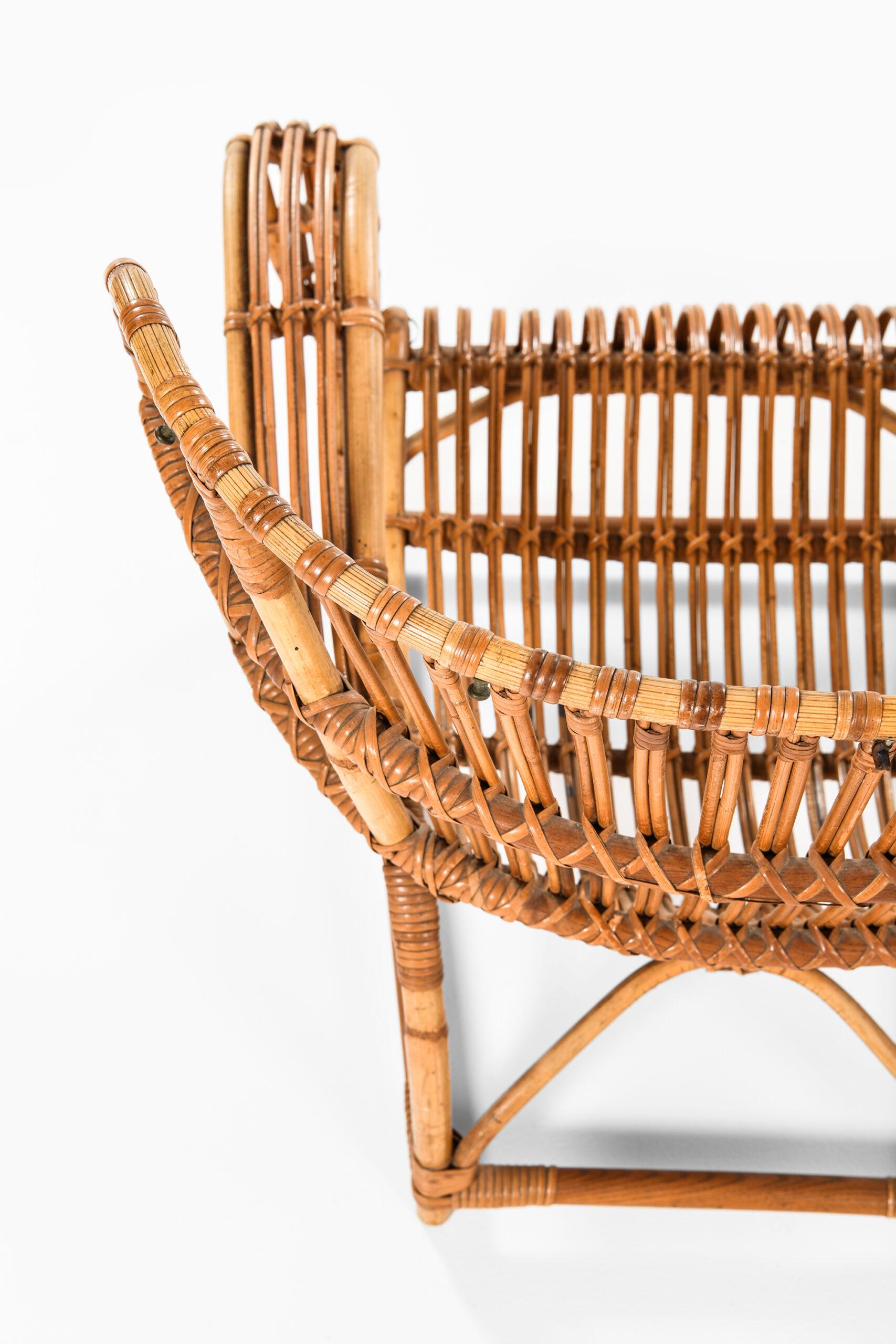 Scandinavian Modern Viggo Boesen Easy Chairs Model 3440 Produced by R. Wengler in Denmark For Sale