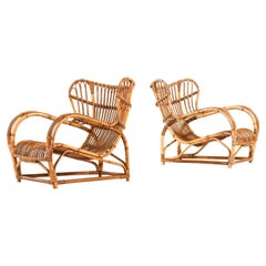 Viggo Boesen Easy Chairs Modello 3440 Prodotto da R. Wengler in Danimarca