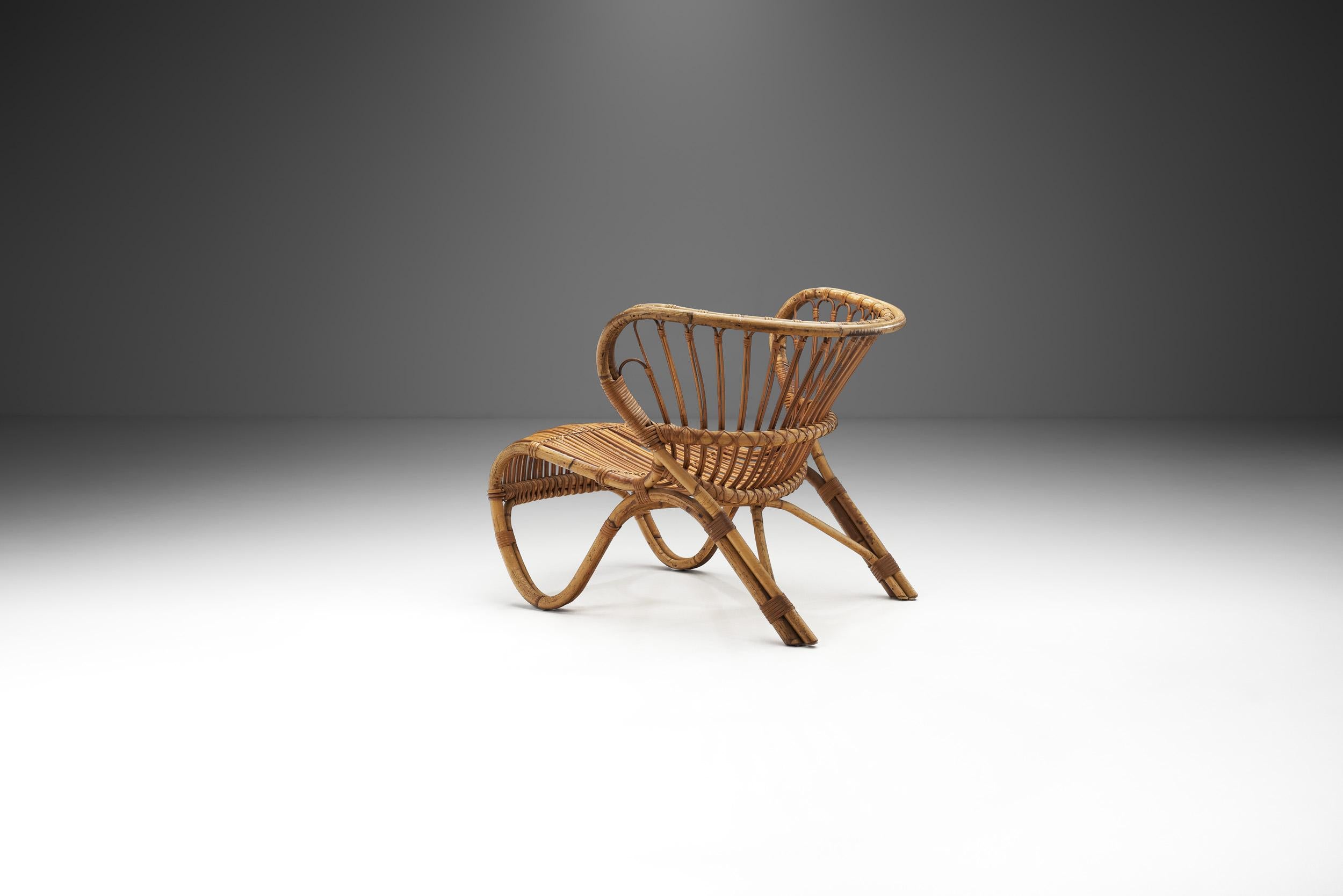 Danish Viggo Boesen “Fox” Lounge Chair for E.V.A Nissen and Co., Denmark 1936
