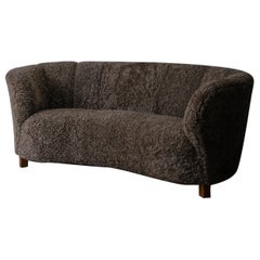 Viggo Boesen Sofa in Shearling