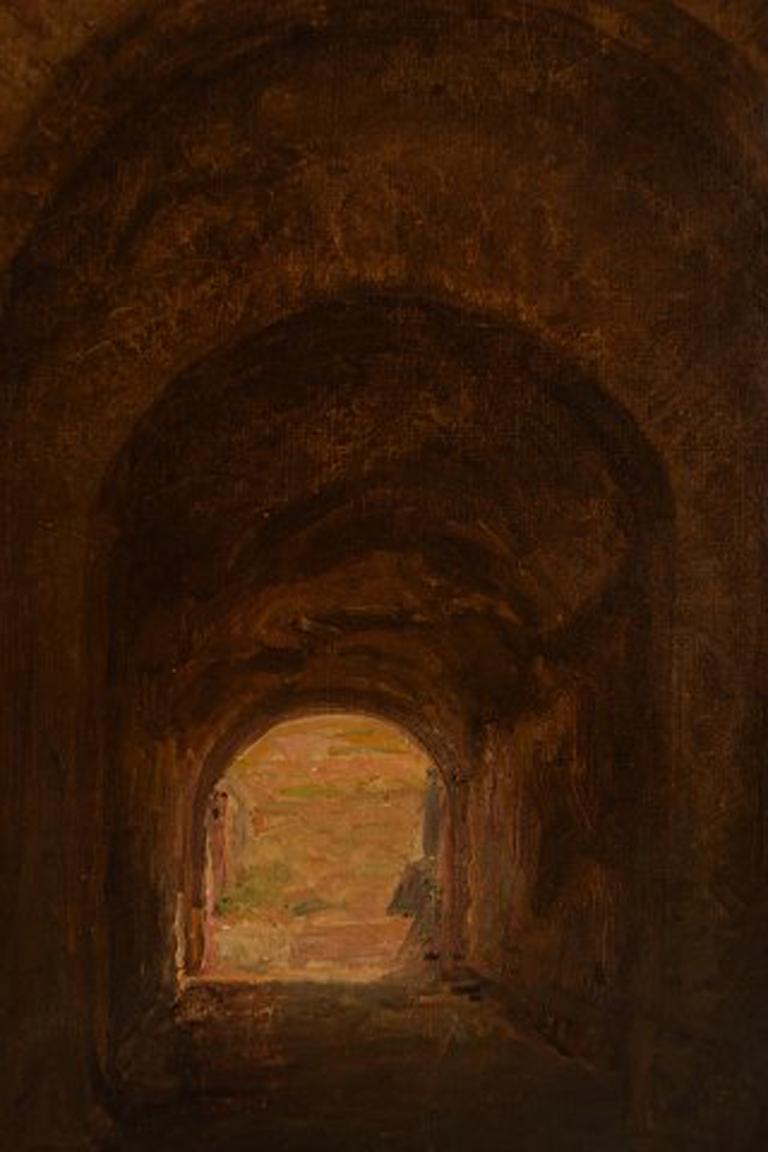 Danese Viggo Johansen, artista danese ben quotato. Anfiteatro