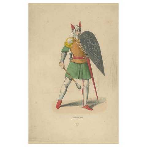 Vigilance in Arms: A Renaissance Infantryman Prepared for Battle, 1847