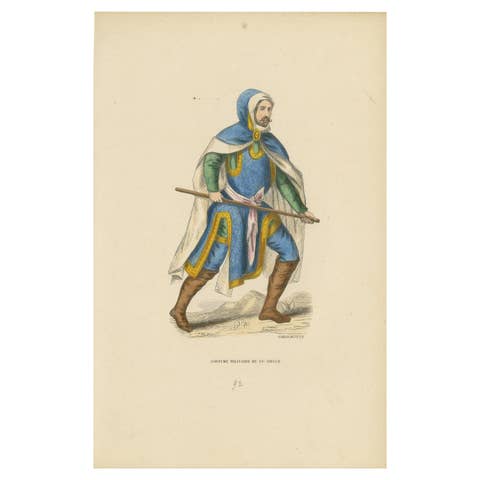 Vigilance in Blue: 15th Century Military Garb, 1847