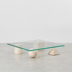 Vignelli Metafora coffee table for Casigliani, Italy, 1979