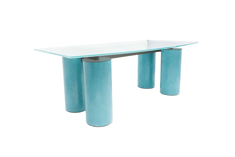 Late 20th Century Vignelli 'Serenissimo' Table Desk for Acerbis For Sale