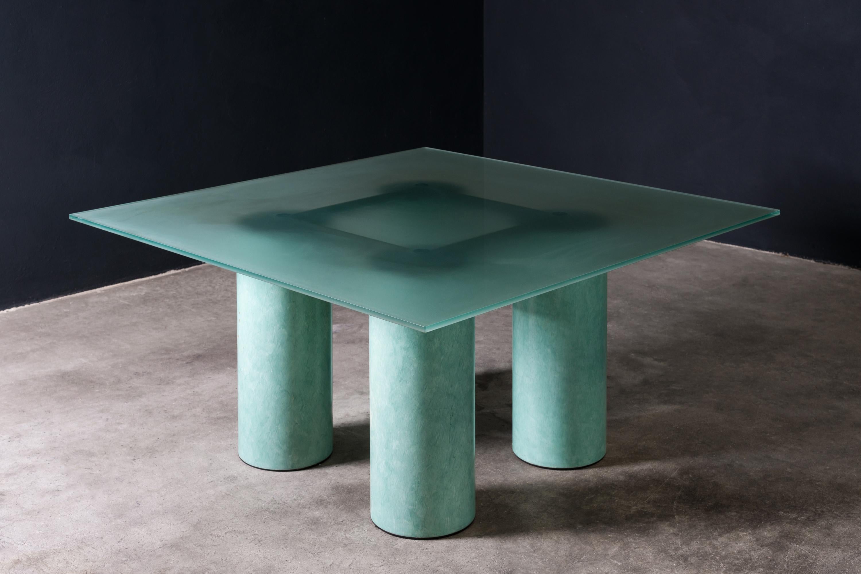 Cut Glass Vignelli Serenissmo Table for Acerbris