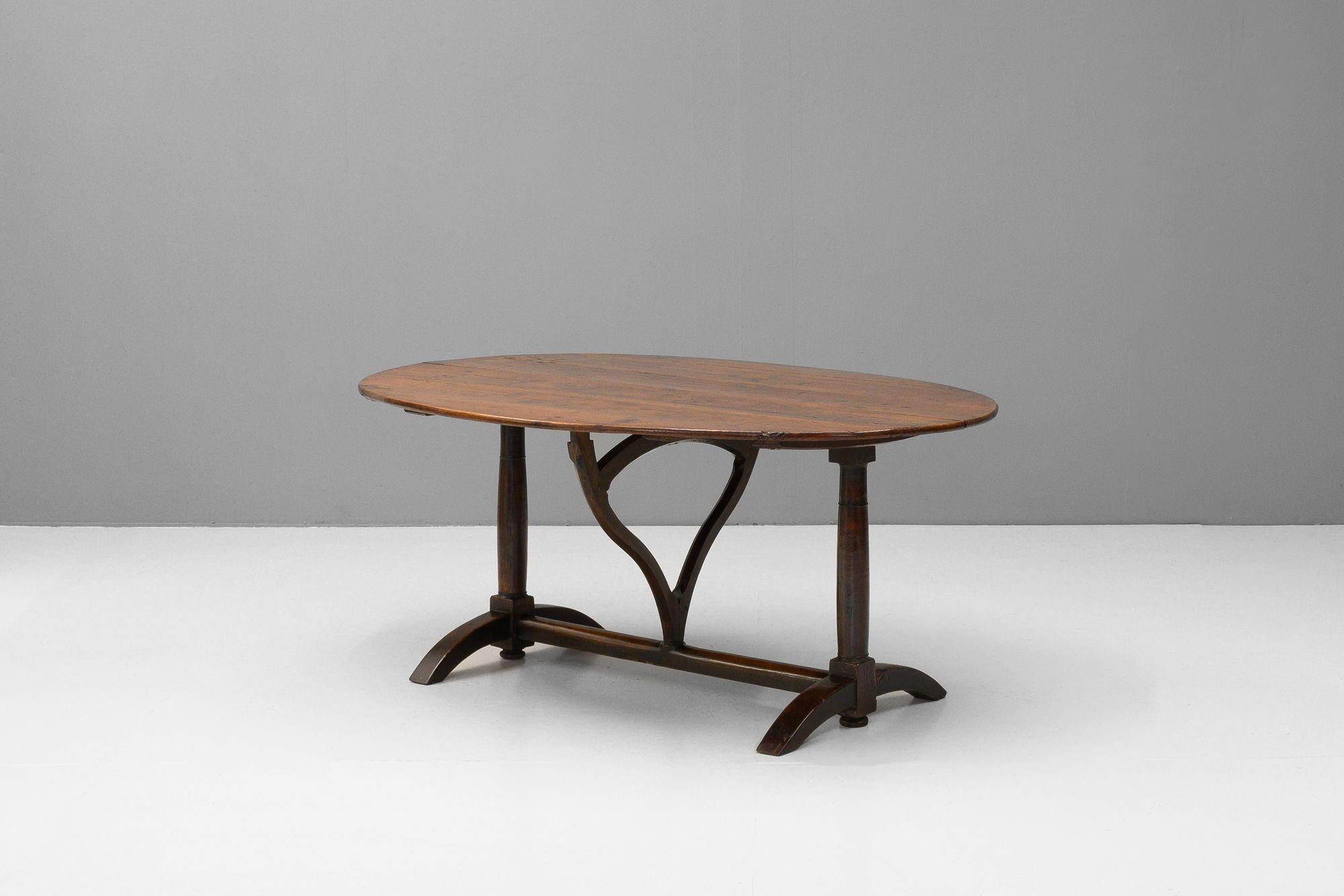 French Vigneron Table For Sale