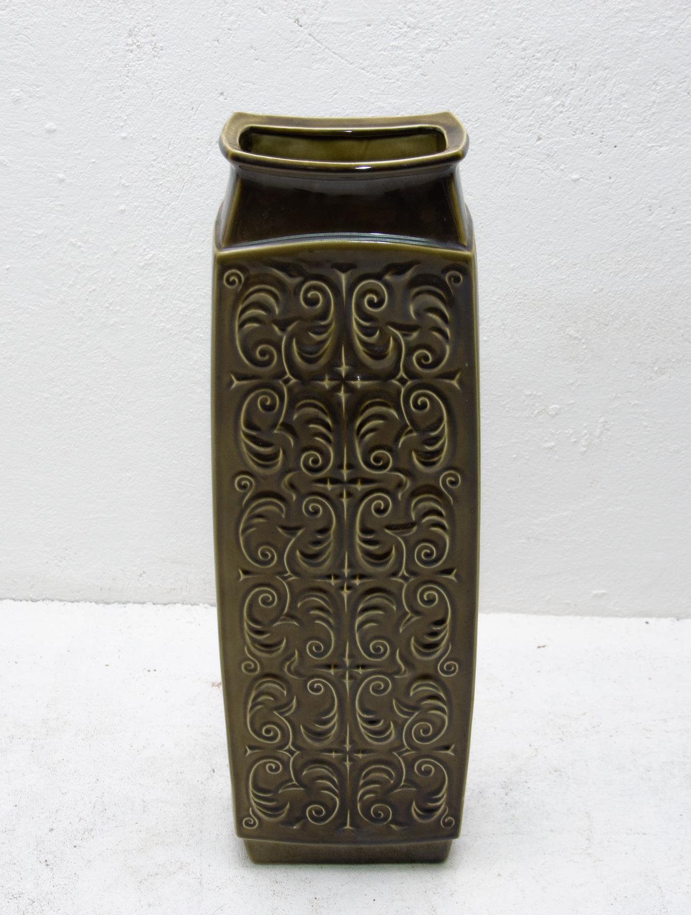 Late 20th Century Vintage Big Ceramic Vase, Czechoslovakia, 1970s