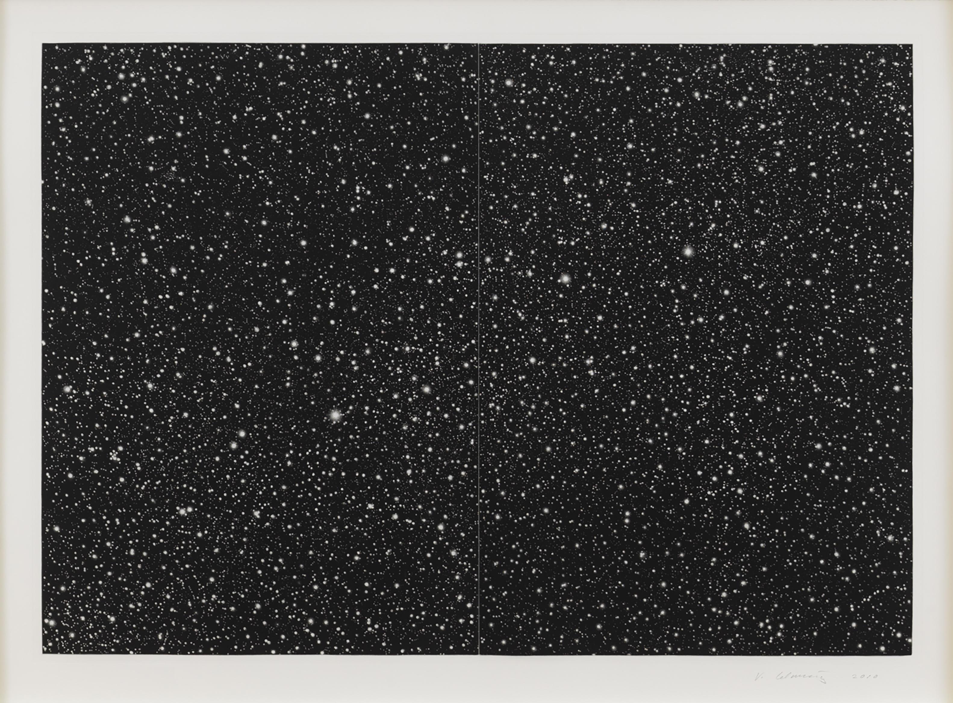 Starfield - Print by Vija Celmins