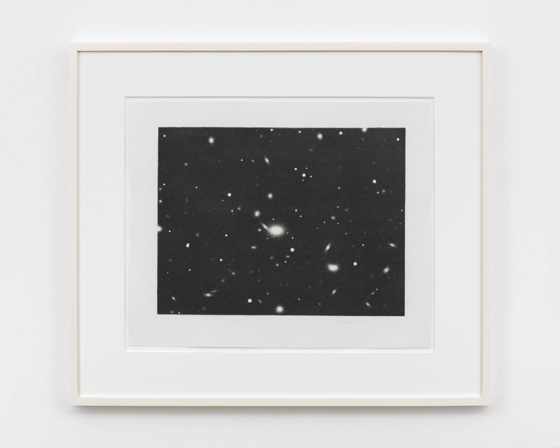 Vija Celmins Landscape Print - Untitled (Galaxy)