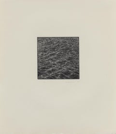 Untitled (Ocean Woodcut)