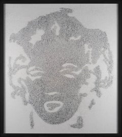 Reversal Grey Marilyn (Images de poussière de diamant)