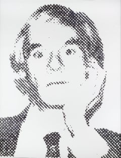 Andy Warhol by Vik Muniz