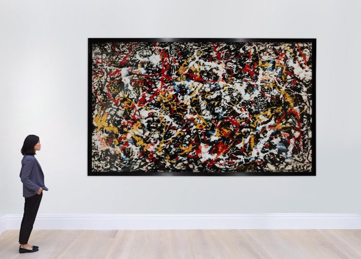 Convergence: No. 10 (After Jackson Pollock) (AP 1/4) - Abstract Print by Vik Muniz