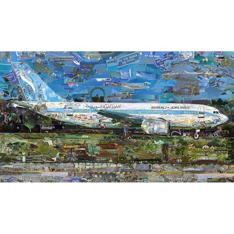 Jetliner - Print by Vik Muniz