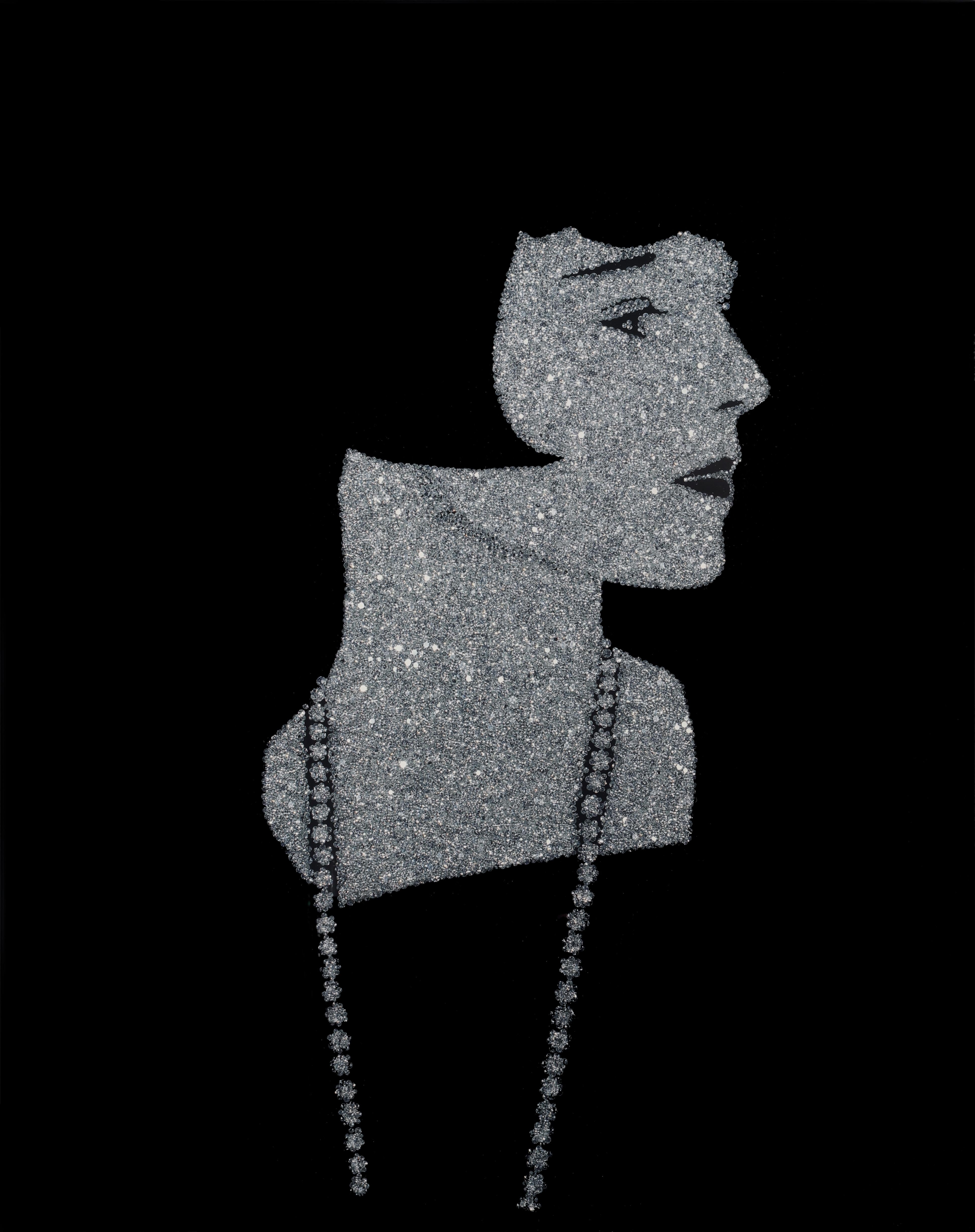 Figurative Print de Vik Muniz - Louis Brooks