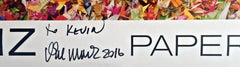 Impresión Grulla de papel para Japón (Firmada a mano e Inscrita por Vik Muniz para Kevin)