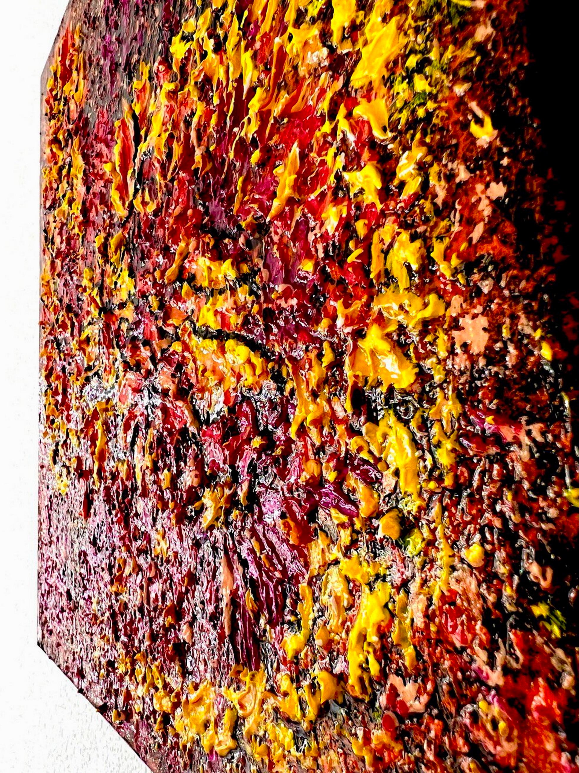 Congratulazioni / Astratto / pittura d'interni a impasto / - Painting Impressionismo astratto di Vik Schroeder 