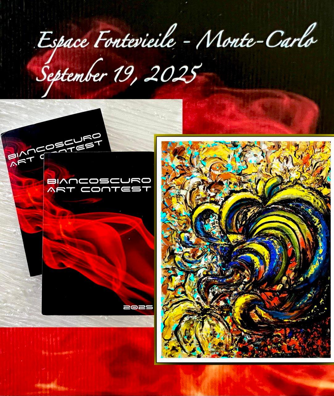 énergétique de l'amour expressionnisme abstrait, peinture à l'huile colorée originale de 50 x 40 cm en vente 9