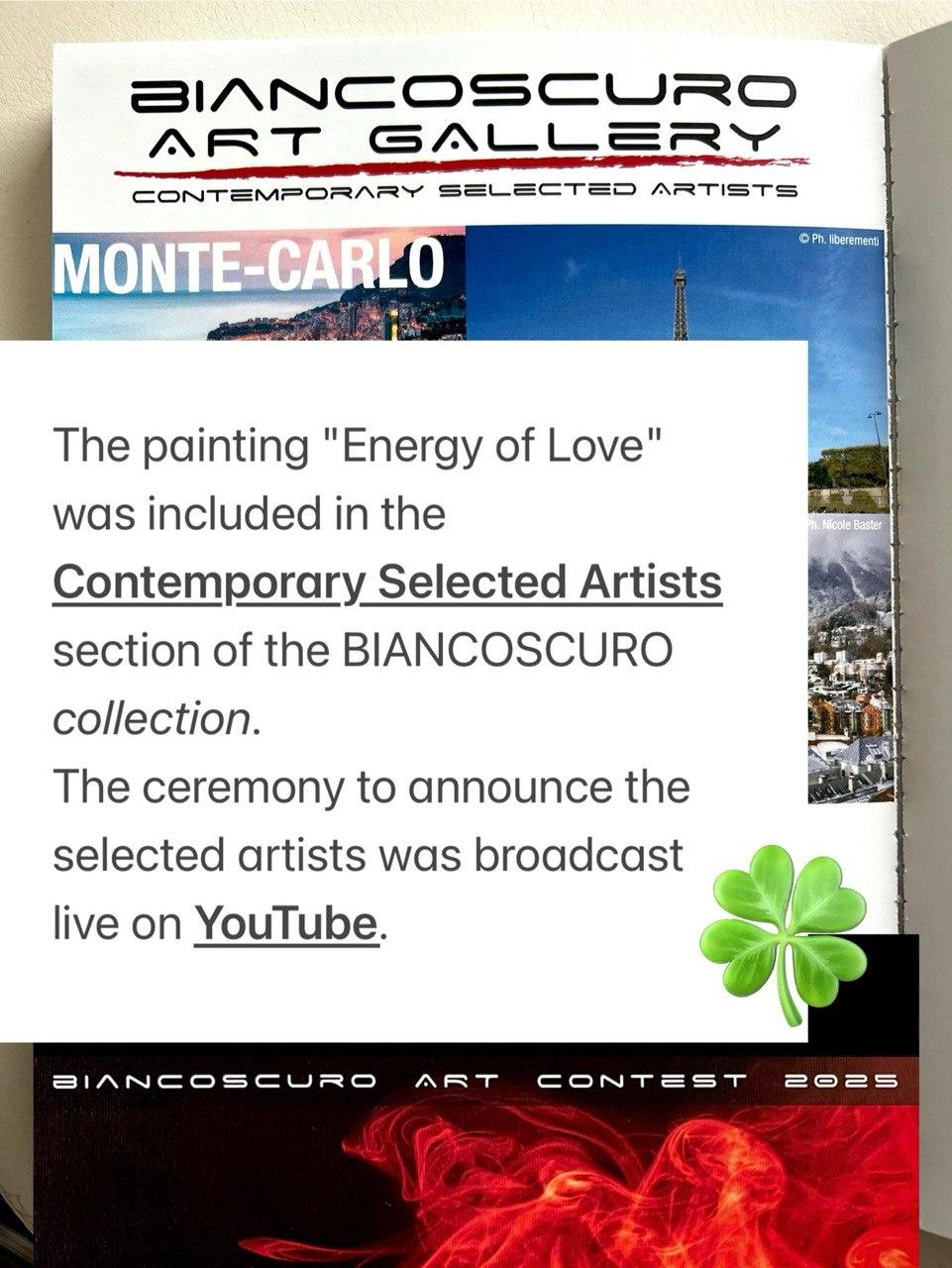 énergétique de l'amour expressionnisme abstrait, peinture à l'huile colorée originale de 50 x 40 cm en vente 10