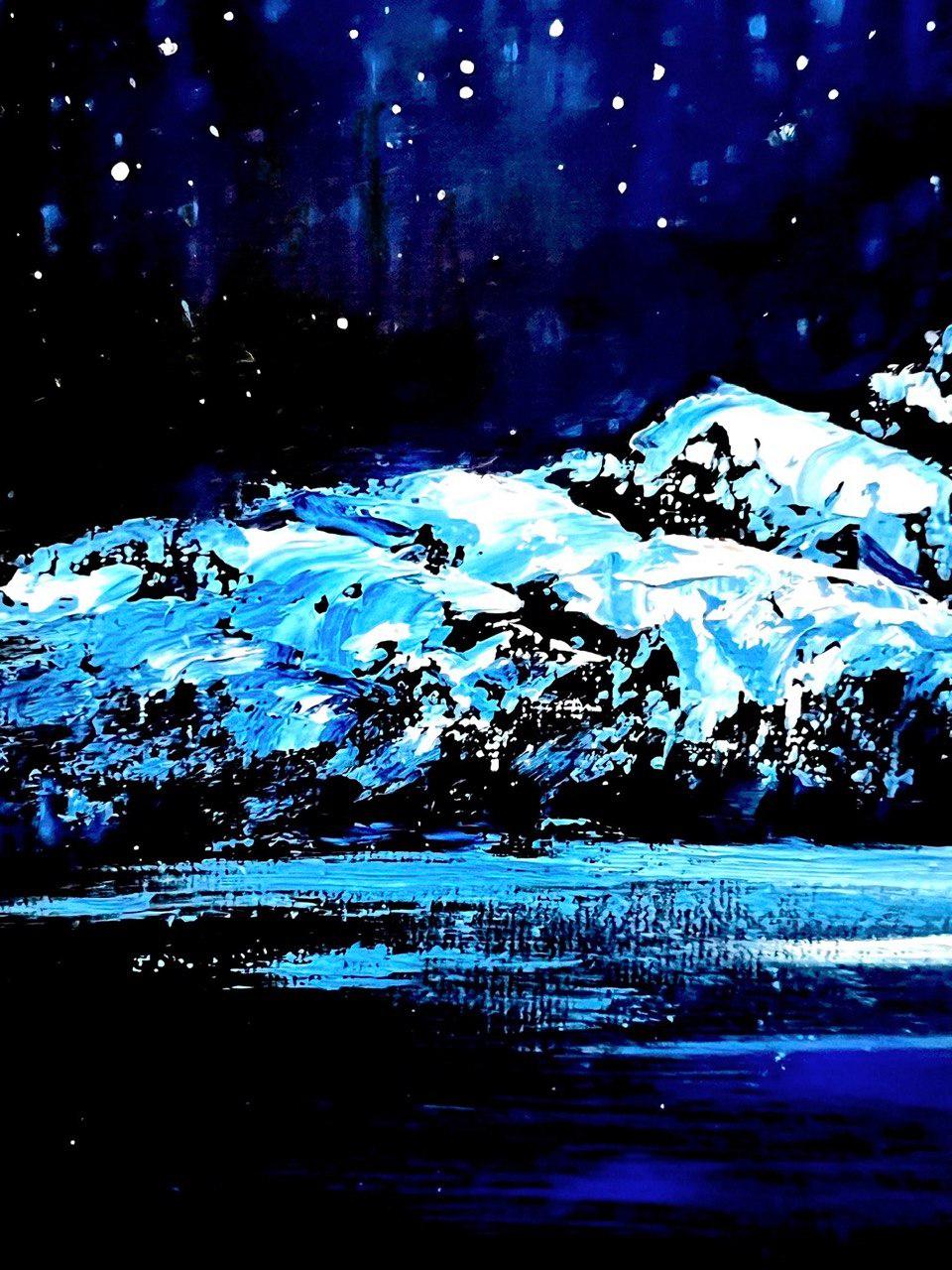    This original impasto painting was created on a high-quality canvas (30/40 cm) with a palette knife, using environmentally friendly oil colors with natural pigment. Color on computer monitors may vary. The painting was created in a unique