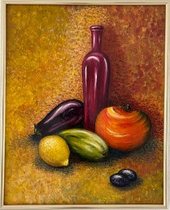  It may be healthy. Oil painting. Impressionism style. Still life 50/40 cm.