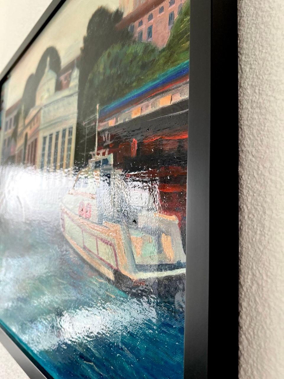 Memories of Venice. Modern fine art. Impressionism style. Oil 53/63 cm. For Sale 14