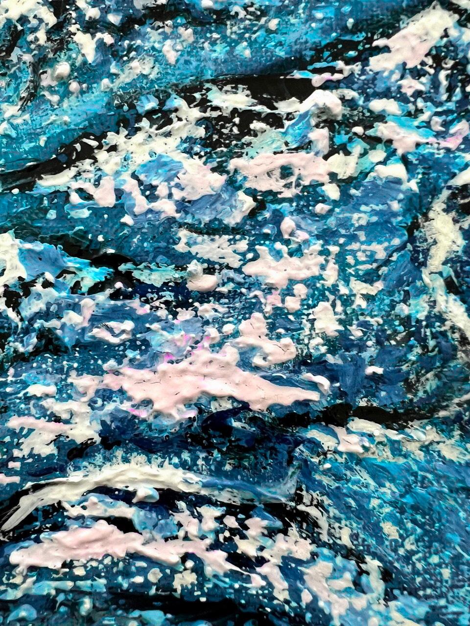  Esta pintura original al impasto se creó sobre un lienzo de alta calidad (30/40 cm) con espátula, utilizando colores al óleo ecológicos con pigmento natural y témpera. El color en los monitores de ordenador puede variar. El cuadro fue creado con