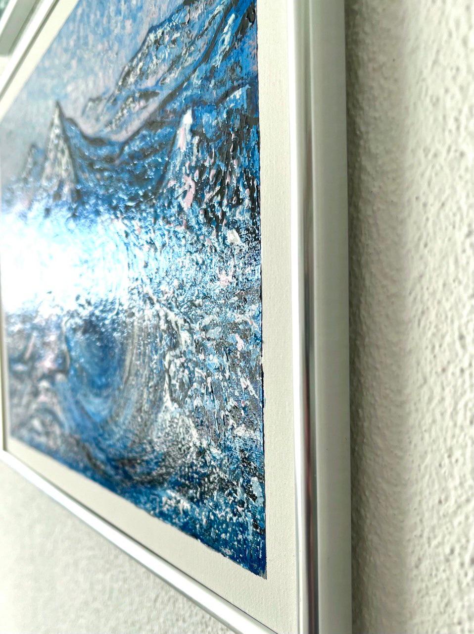 Mountain Quest / Peinture d'empâtement originale, impressionnisme. en vente 3
