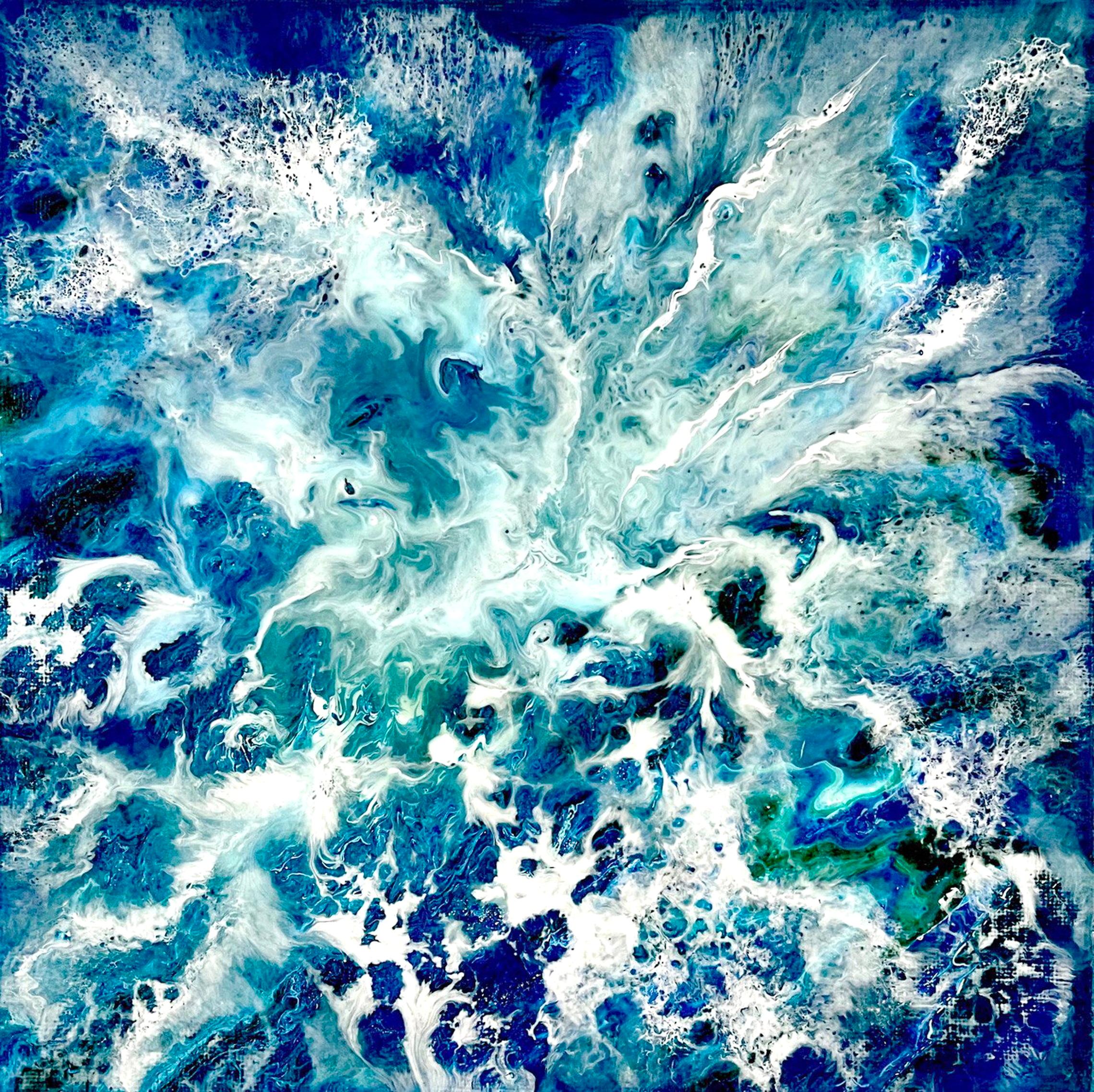 Oceania Celebration / Abstract / blue water / Sea, waves