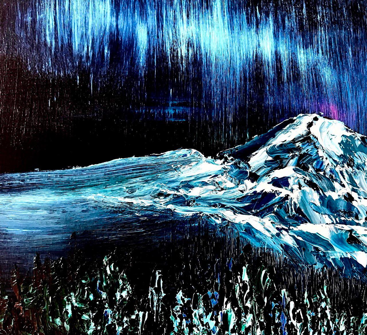 Il dipinto ad olio originale.  Tela su cartone 30*40 cm. L'opera d'arte è incorniciata. L'opera è stata creata con una spatola e un pennello, utilizzando colori a olio ecologici con pigmenti naturali. Il colore sui monitor dei computer può variare.