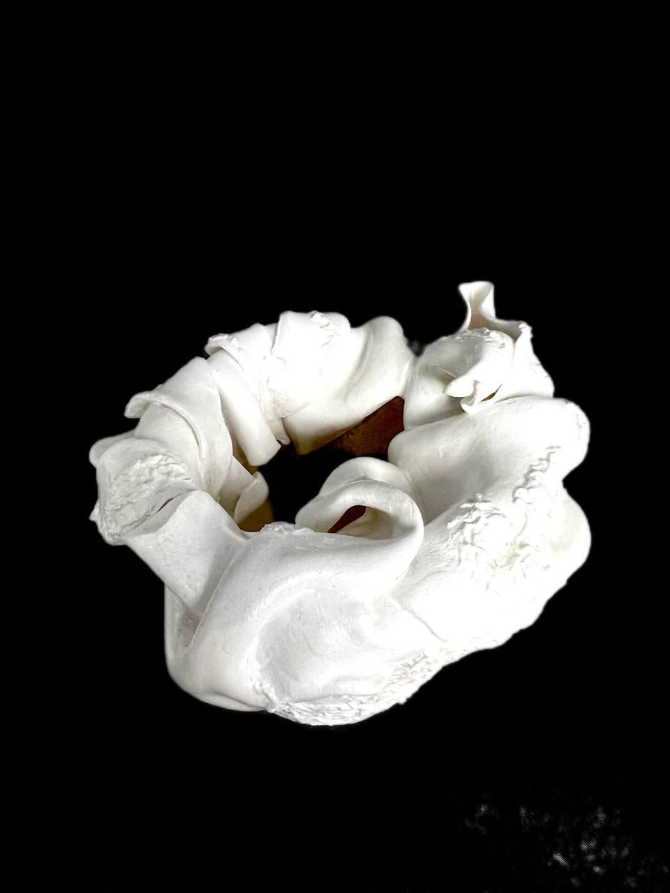  Set of 3 design vases «Faith, Hope, Love». Сeramics/ porcelain, Small sculpture For Sale 1
