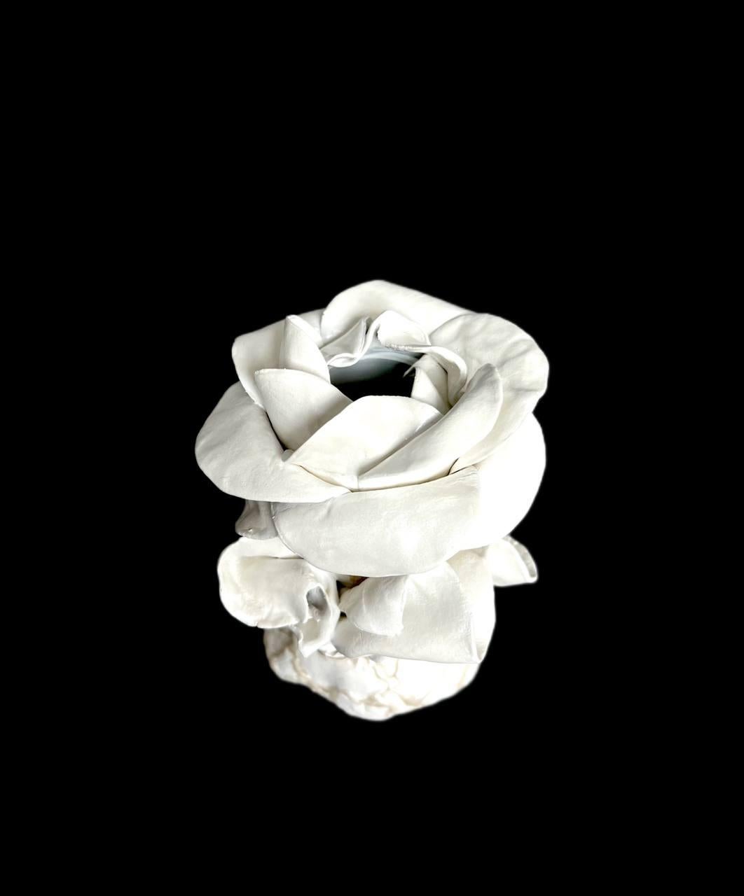  Set of 3 design vases «Faith, Hope, Love». Сeramics/ porcelain, Small sculpture For Sale 2