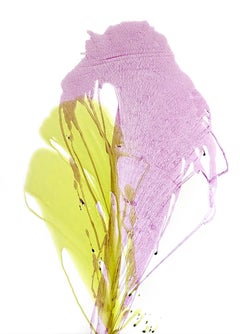 Nada superfluo. Abstracción floral, pintura acílica de Vika Flartina