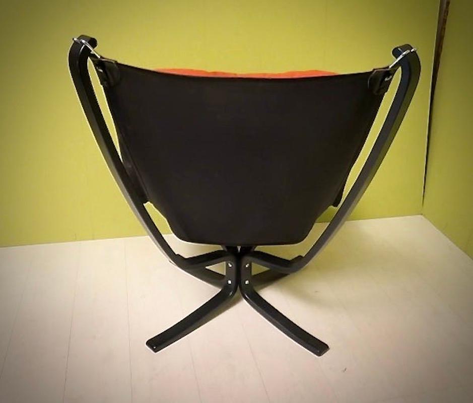 Mid-Century Modern Viking by Frau Norway Club Chair Armchairs, 1970 For Sale