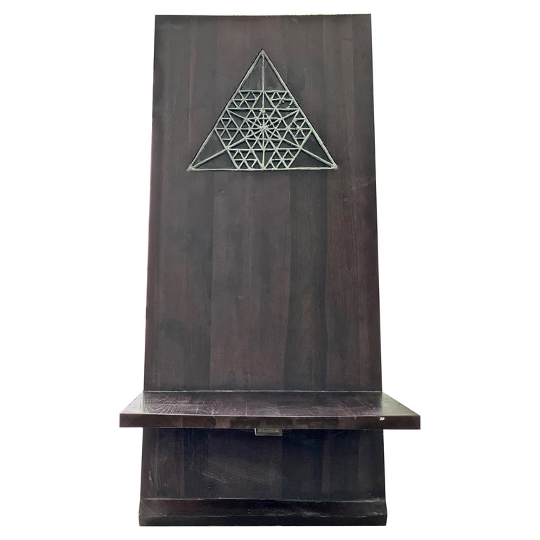Einzigartiger Viking Stuhl aus Teakholz im Angebot bei 1stDibs