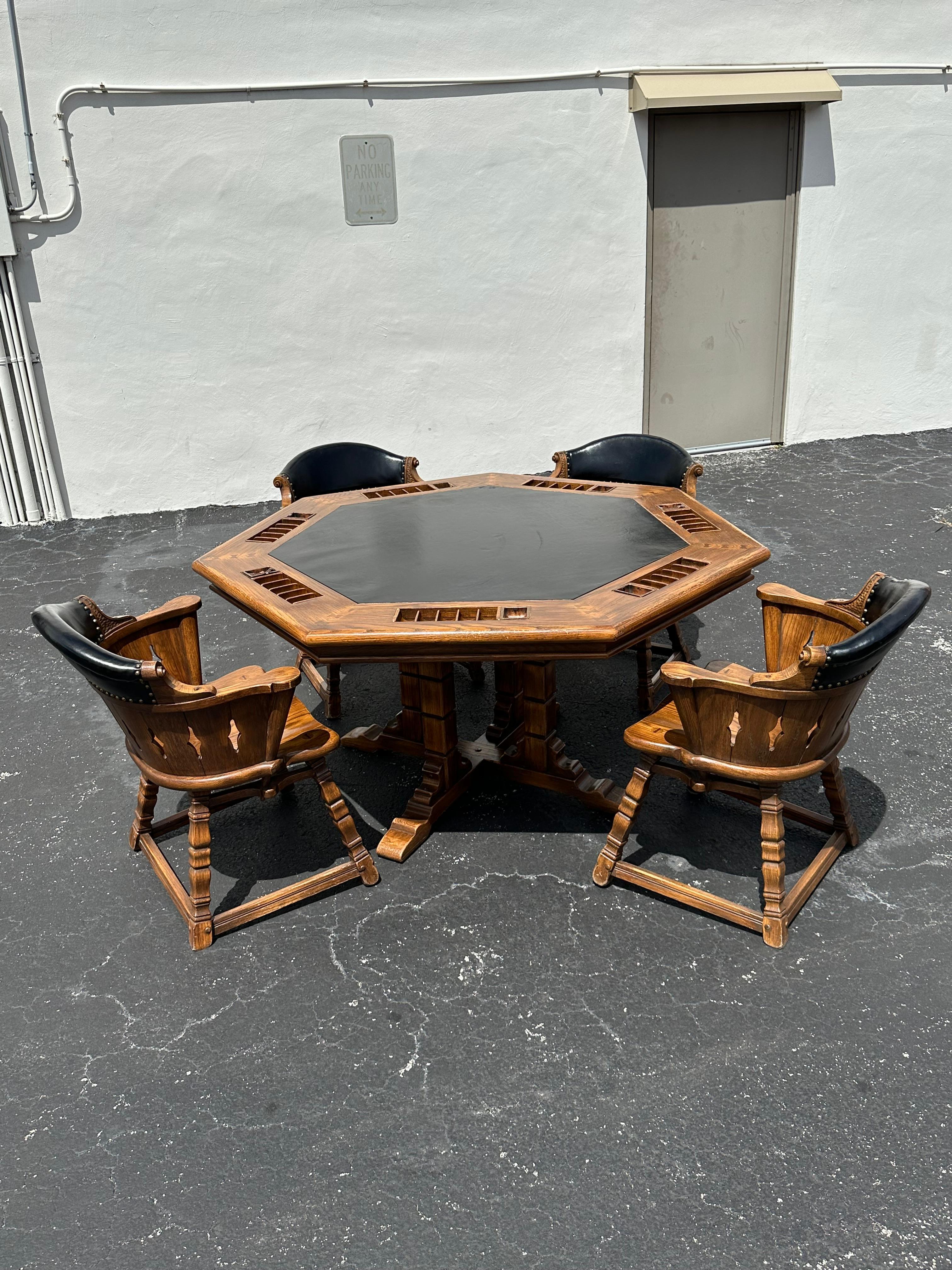 viking poker set