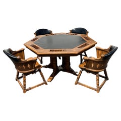 Viking Oak Poker Table