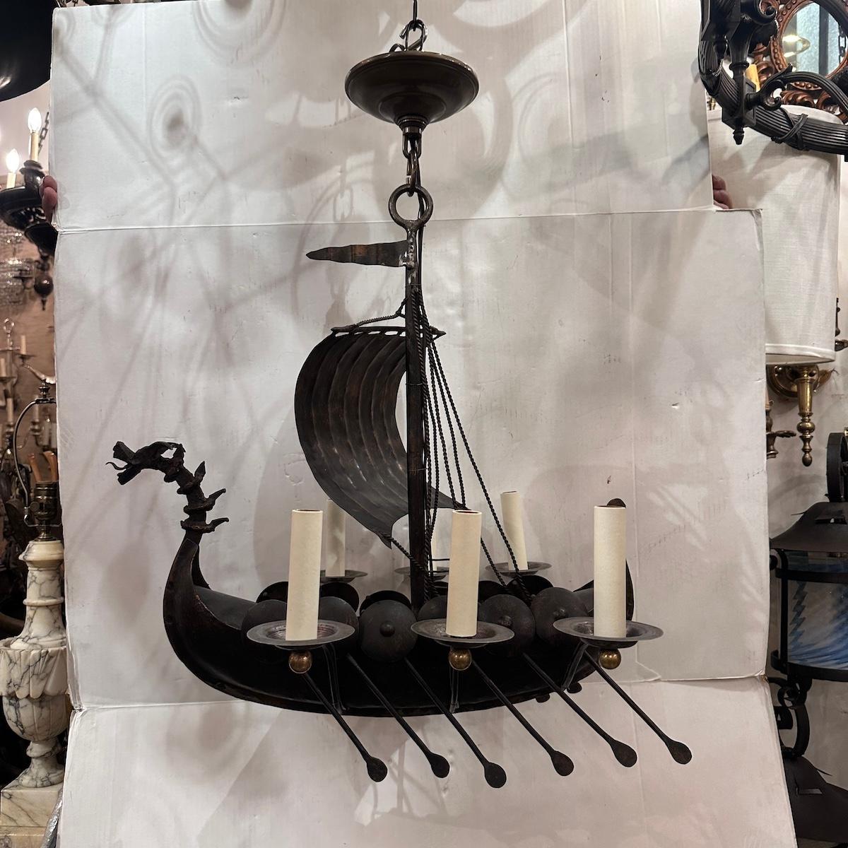 Araña de barco vikingo en venta 5