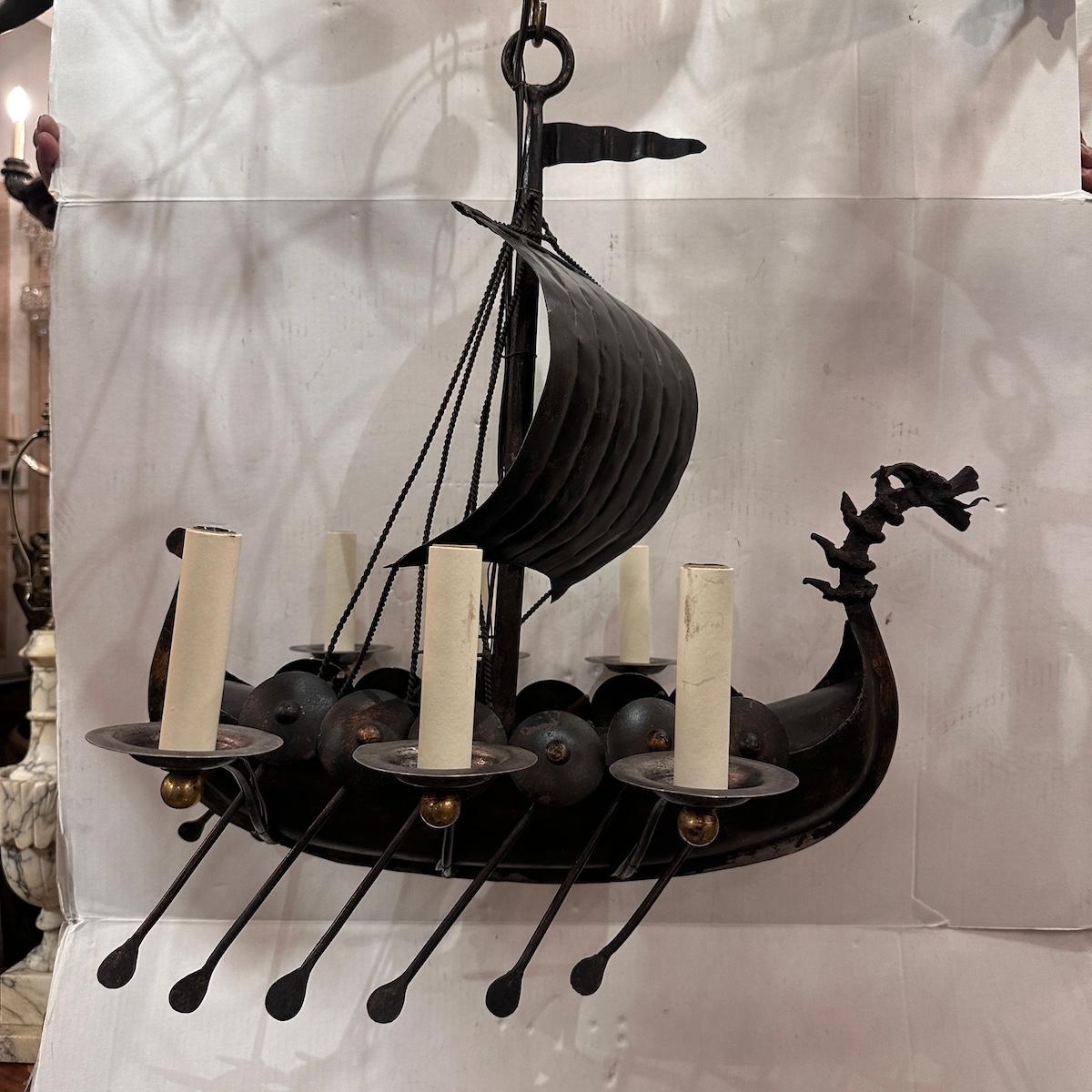 Araña de barco vikingo en venta 6