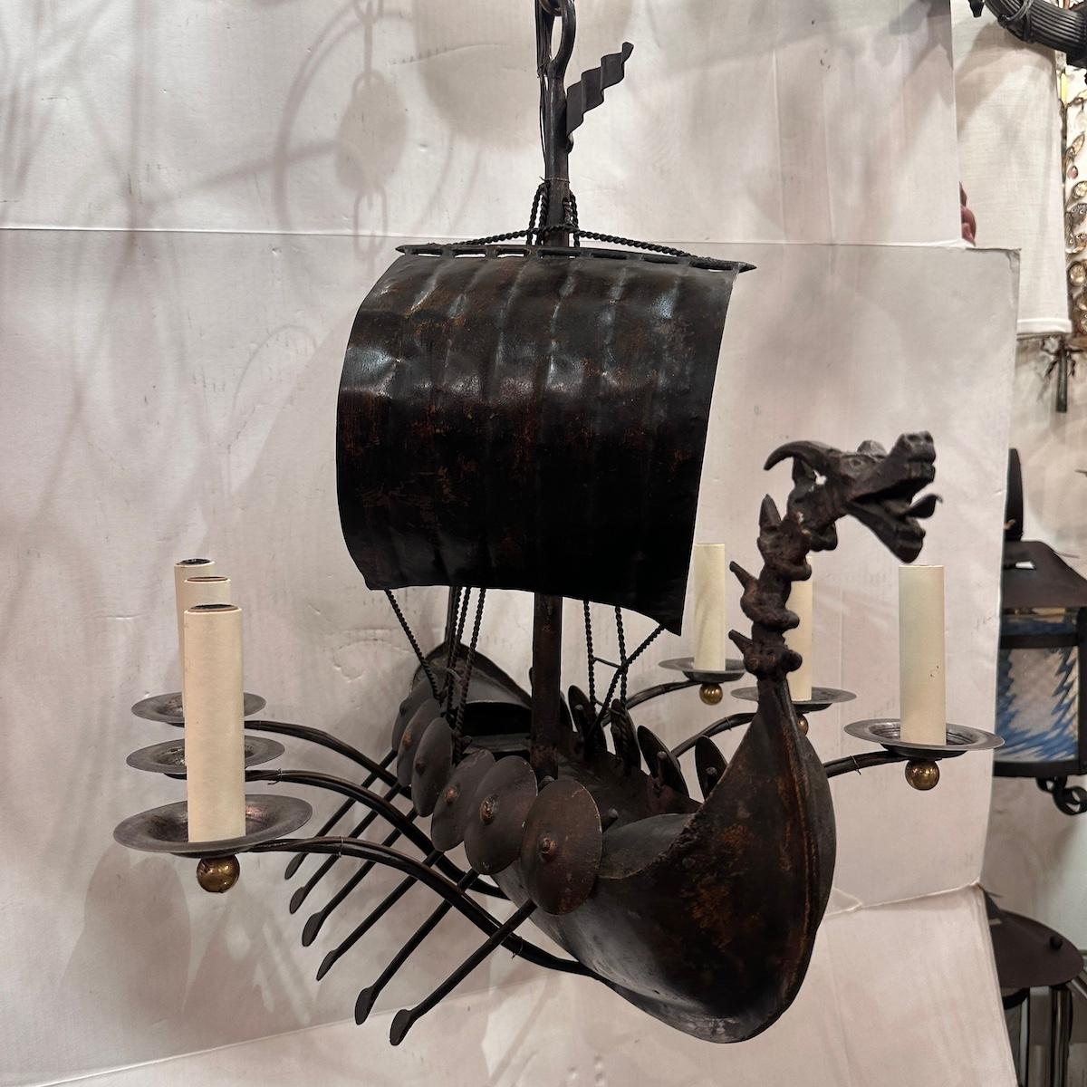 Araña de barco vikingo en venta 13