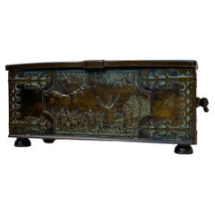 Viking Treasure Chest in Bronze by Edward Aagaard, 1950s